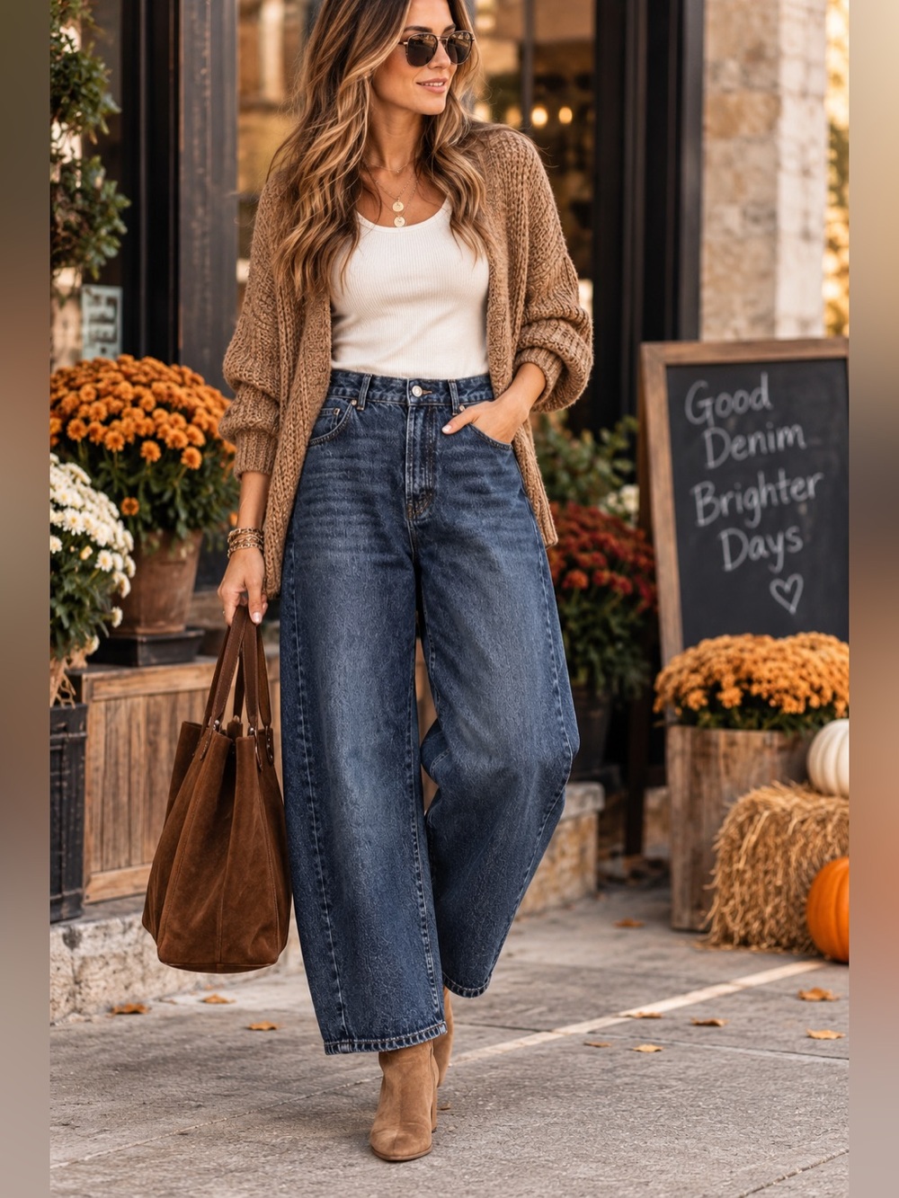 Madewell Curvy Pieced Barrel Leg Jeans Size 33 Dark Wash 100% Cotton